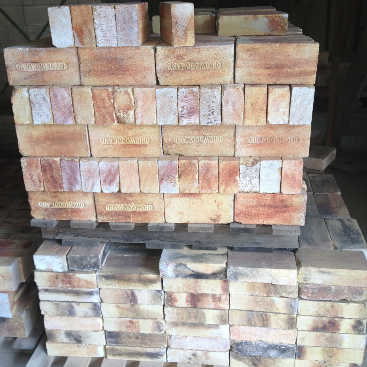 Reclaimed Yellow Terracotta Firebrick - The Antique Fireplace Bank