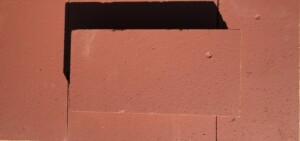 Dark Red Glazed Firebrick