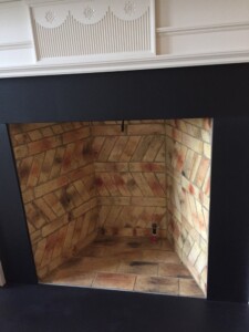 Antique Firebrick Installation