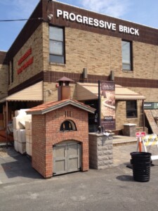 Pre-Fab Oven on Display